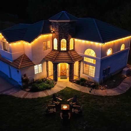 Mountain Majesty With Hot Tub, Pool Table, Generator, Ev Hookup Villa Oakhurst Ngoại thất bức ảnh